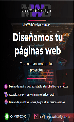 Banner diseño web MacWegDesign
